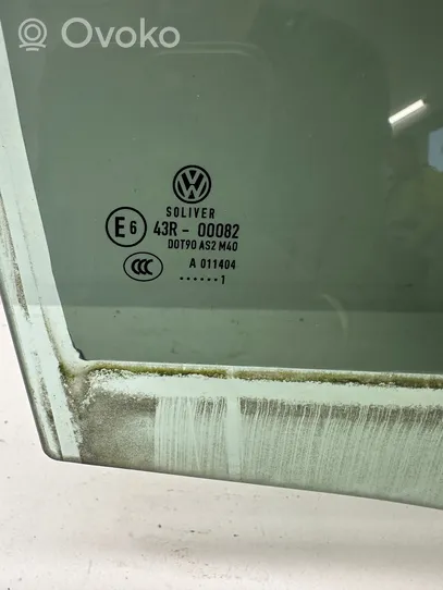 Volkswagen PASSAT B7 Rear door window glass 43R00082
