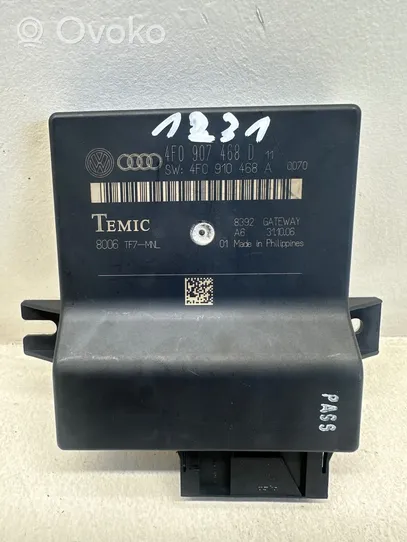 Audi A6 S6 C6 4F Module de passerelle 4F0907468D