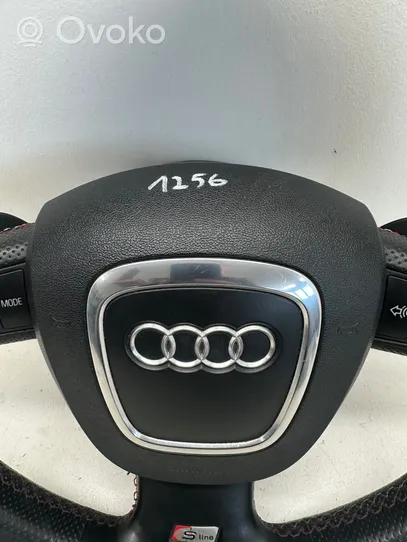 Audi A6 S6 C6 4F Ohjauspyörä 4156