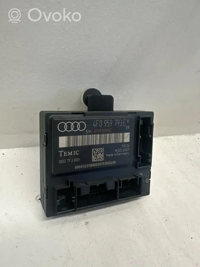 Audi A6 S6 C6 4F Oven ohjainlaite/moduuli 4F0959793E