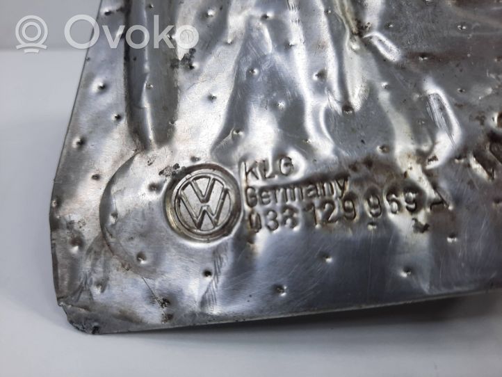 Volkswagen Golf IV Hitzeschutz Abschirmblech Motorraum 038129969A