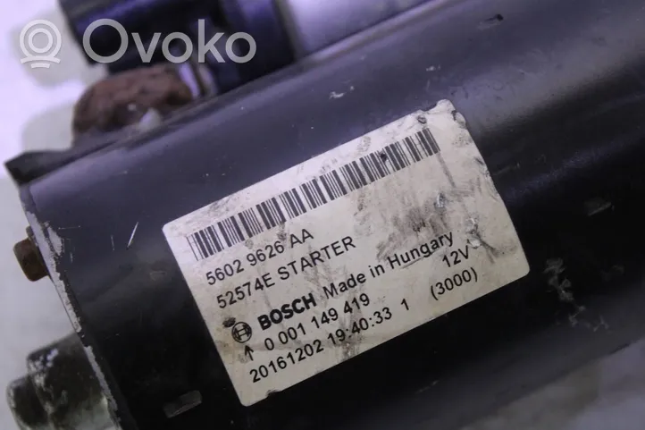 Jeep Cherokee Starter motor 56029626AA