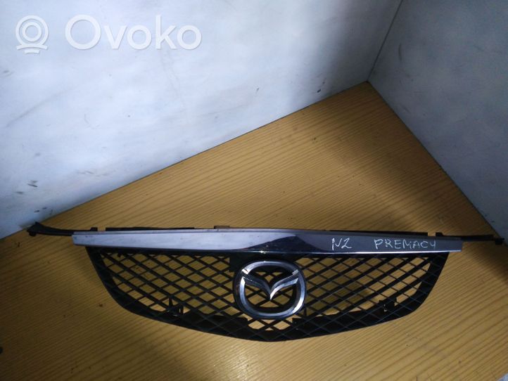 Mazda Premacy Grille calandre supérieure de pare-chocs avant C10050712