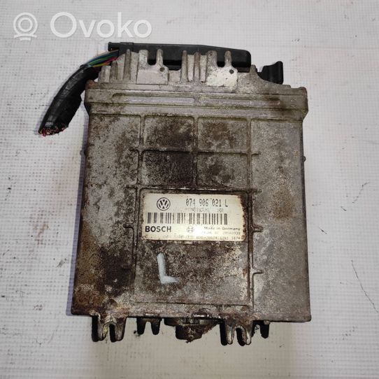 Volkswagen Transporter - Caravelle T4 Komputer / Sterownik ECU i komplet kluczy 074906021L