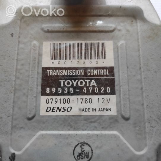 Toyota Prius (XW20) Centralina/modulo scatola del cambio 8953547020