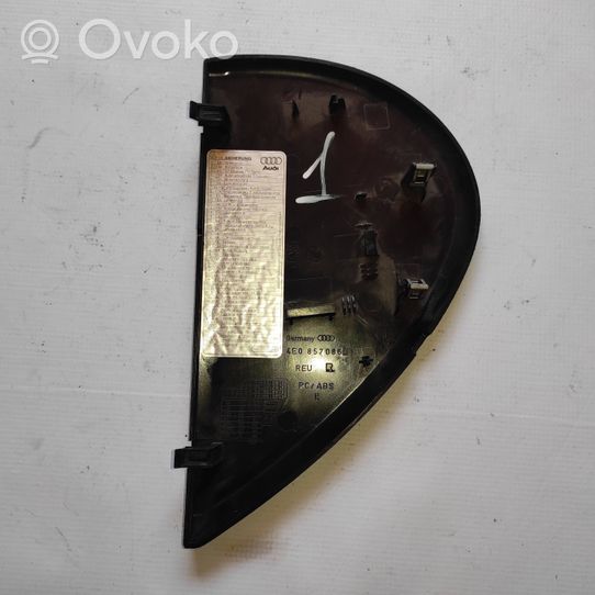 Audi A8 S8 D3 4E Rivestimento estremità laterale del cruscotto 4E0857086E