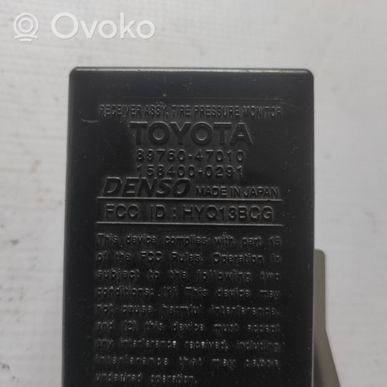 Toyota Prius (XW20) Centralina della pressione pneumatico 8976047010