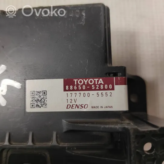 Toyota Prius (XW30) Unidad de control de la calefacción/aire acondicionado 8865052800