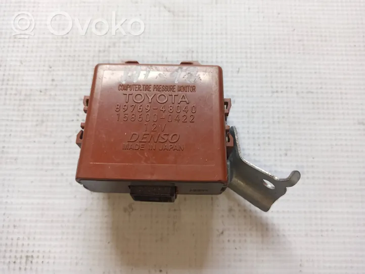 Toyota Highlander XU40 Module de pression des pneus 8976948040