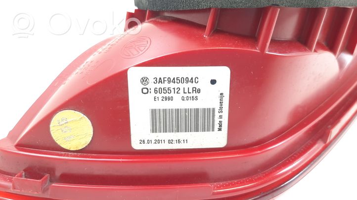 Volkswagen PASSAT B7 Luci posteriori del portellone del bagagliaio 605512