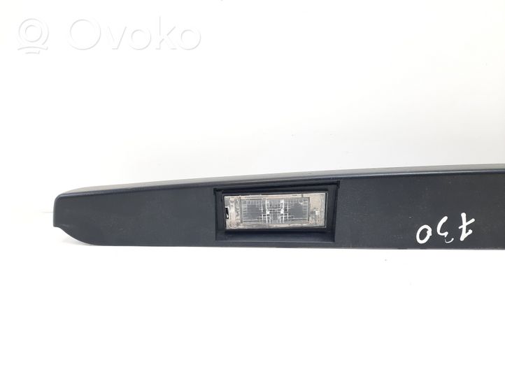 Opel Vivaro Trunk door license plate light bar 93867931