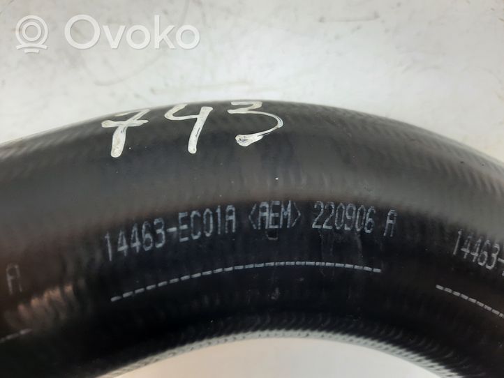 Nissan Navara D40 Tube d'admission de tuyau de refroidisseur intermédiaire 14463EC01A