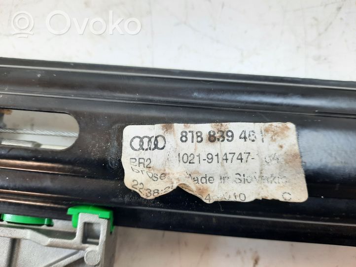 Audi A5 8T 8F Mécanisme manuel vitre arrière 8T8839461