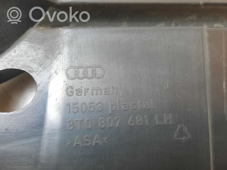 Audi A5 8T 8F Grille antibrouillard avant 8T0807681