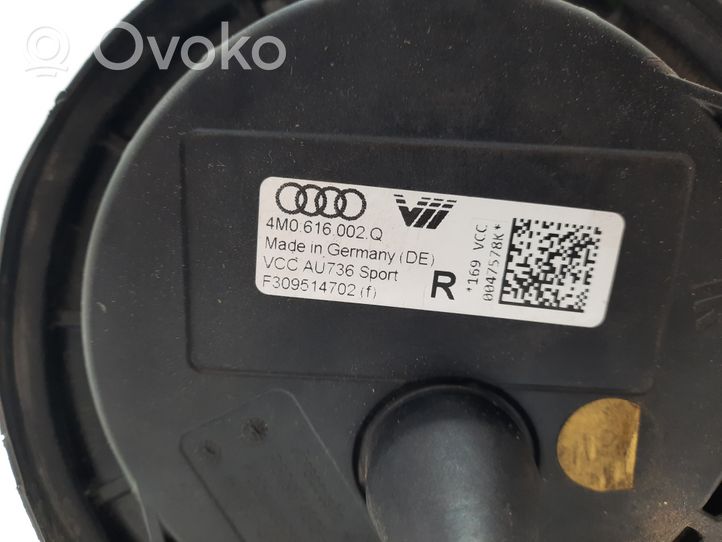 Audi Q7 4M Задняя надувная подушка 4M0616002Q