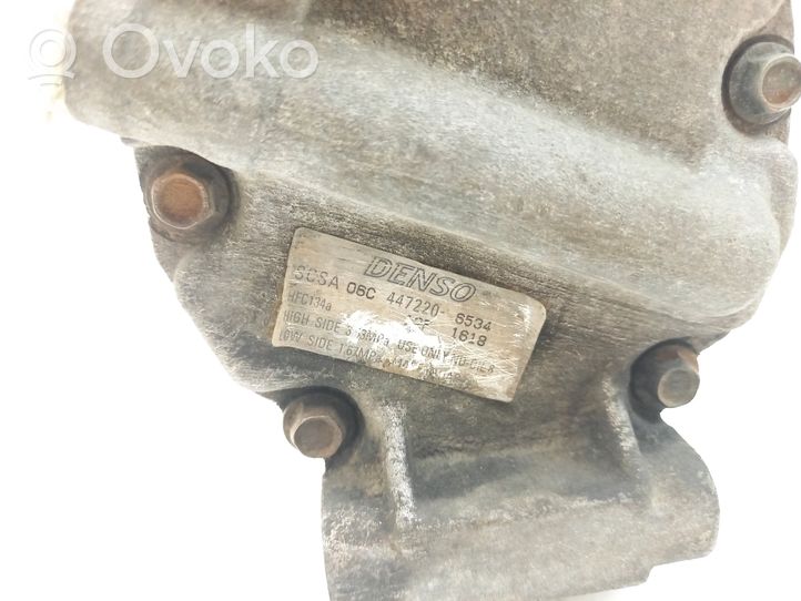 Toyota Corolla E120 E130 Oro kondicionieriaus kompresorius (siurblys) 4472206534