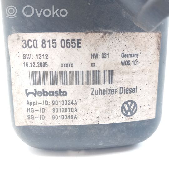 Volkswagen PASSAT B6 Auxiliary pre-heater (Webasto) 3C0815065E