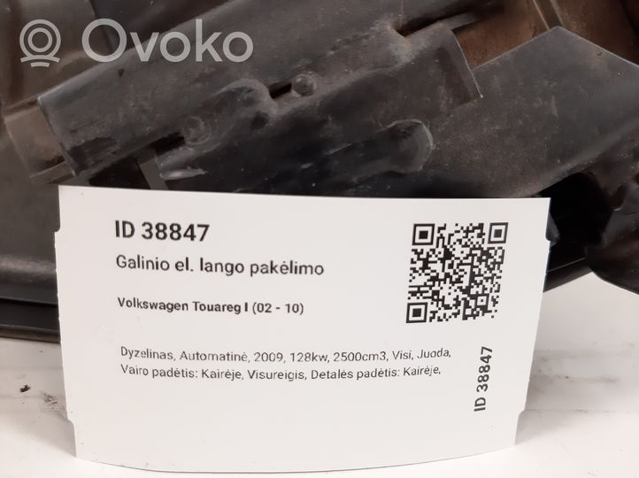 Volkswagen Touareg I Mechanizm podnoszenia szyby tylnej bez silnika 7L6839729D