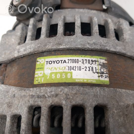 Toyota RAV 4 (XA30) Generatore/alternatore 2706037051