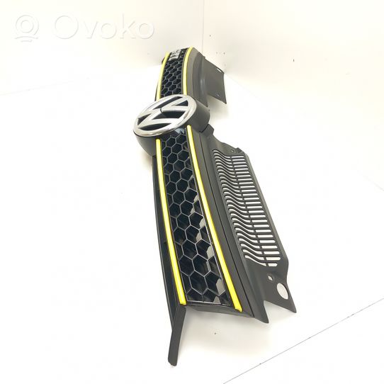 Volkswagen Golf VI Grille calandre supérieure de pare-chocs avant 5K0853651C