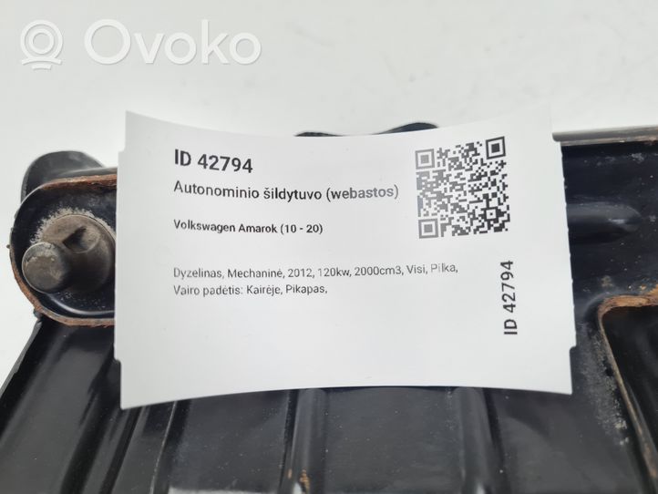 Volkswagen Amarok Uchwyt / Mocowanie Webasto 2H0819827