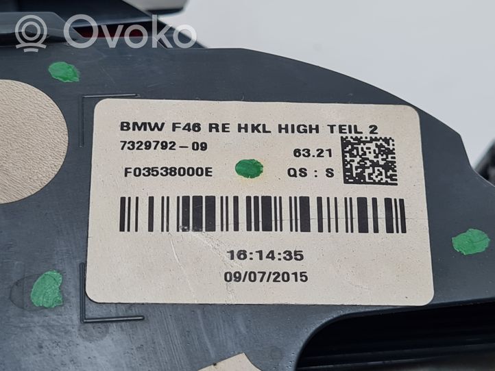 BMW 2 F46 Luci posteriori del portellone del bagagliaio 7329792