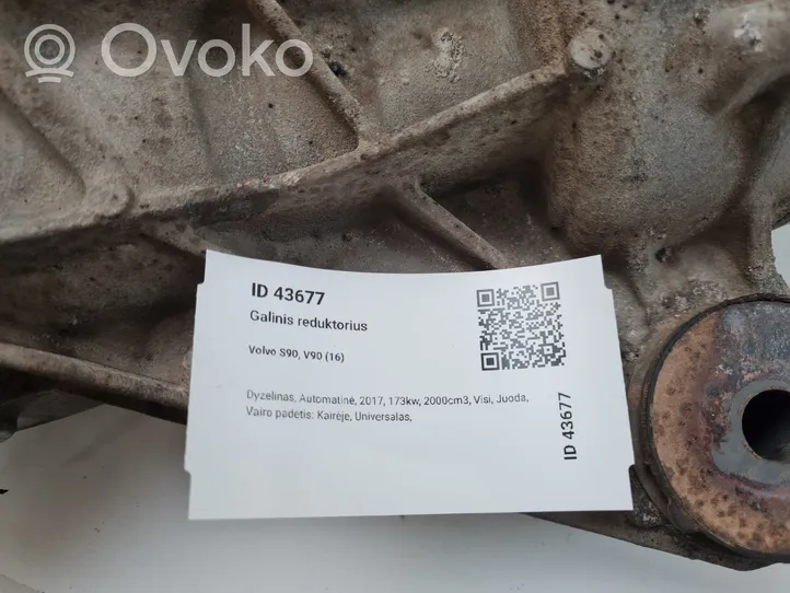 Volvo S90, V90 Takatasauspyörästö P1216684