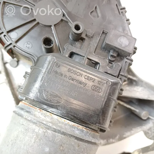 Ford Mondeo MK IV Tringlerie et moteur d'essuie-glace avant 7S7117504AD