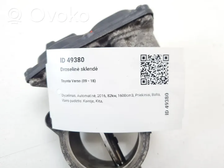 Toyota Verso Valvola a farfalla 3465672