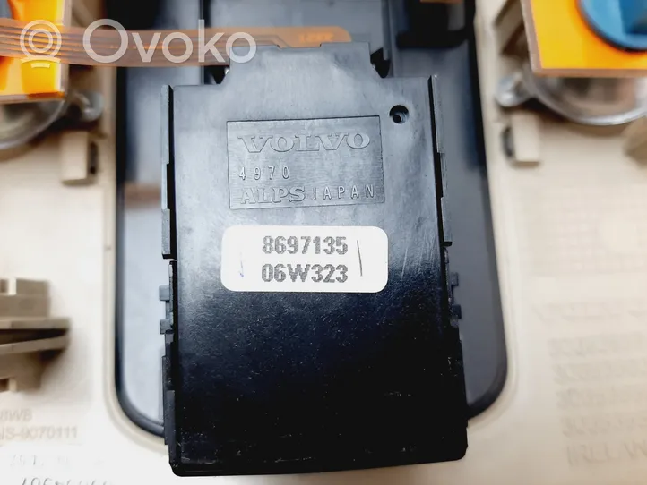 Volvo S80 Luz del asiento delantero 30653558