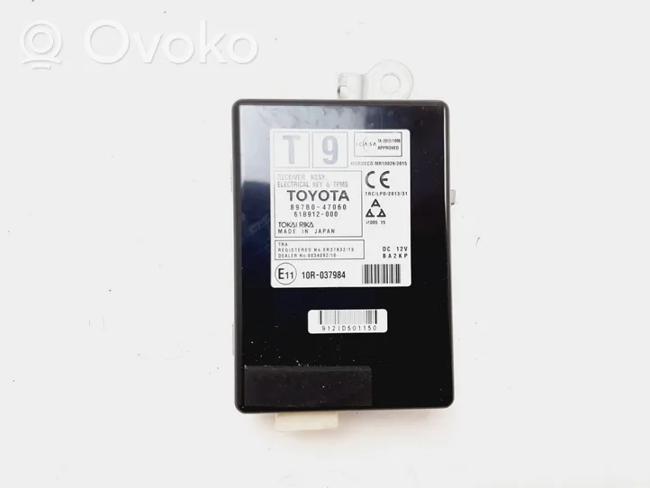 Toyota Prius (XW50) Other control units/modules 897B047060