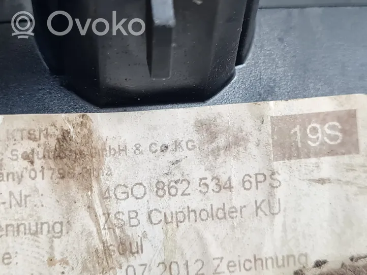 Audi A6 S6 C7 4G Przedni uchwyt na kubek tunelu środkowego 4G0862534