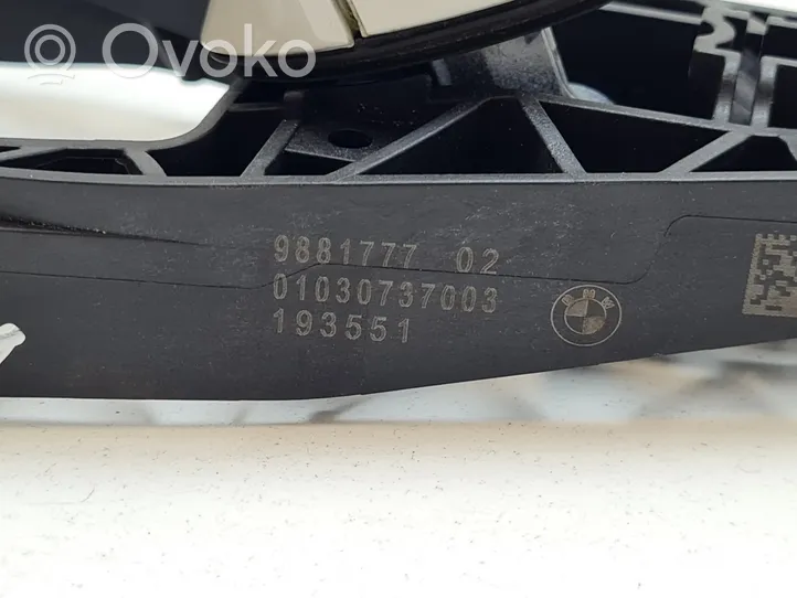 BMW 3 G20 G21 Klamka zewnętrzna drzwi tylnych 9881777