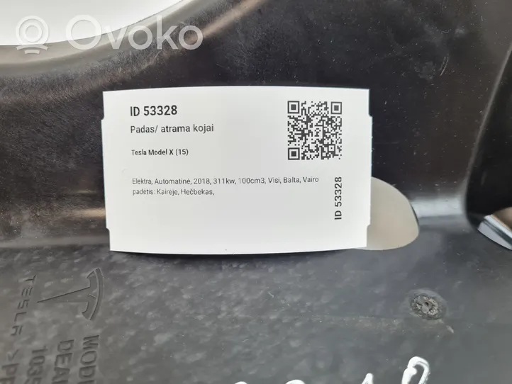 Tesla Model X Poggiapiedi/pedale di riposo 103587200E