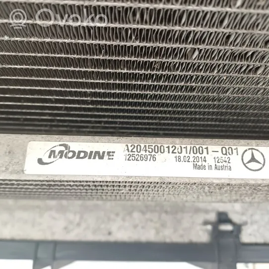 Mercedes-Benz CLS C218 X218 Kit Radiateur A2049066802