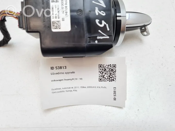 Volkswagen Touareg II Verrouillage de commutateur d'allumage 7P6905843