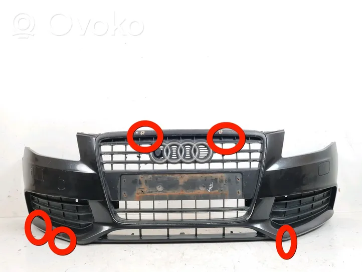 Audi A4 S4 B8 8K Front bumper 8K0807437A