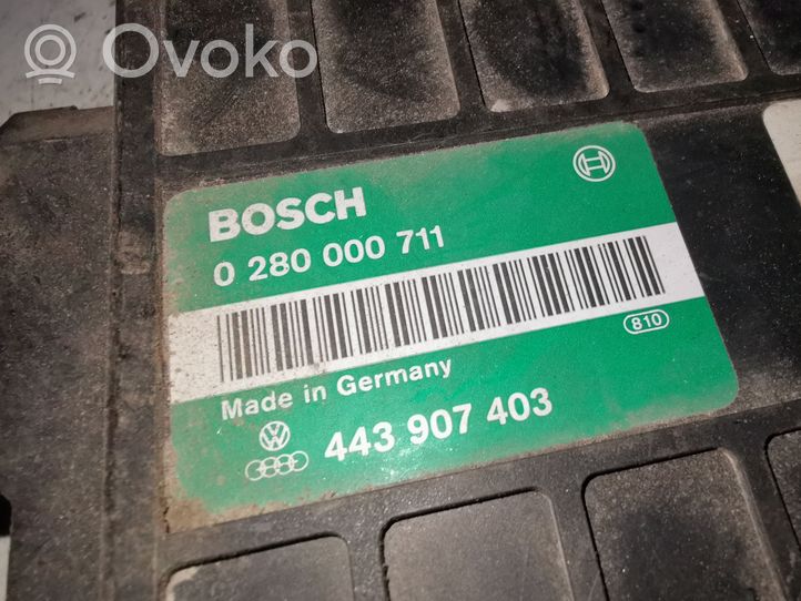 Audi 80 90 B3 Sterownik / Moduł ECU 443907403