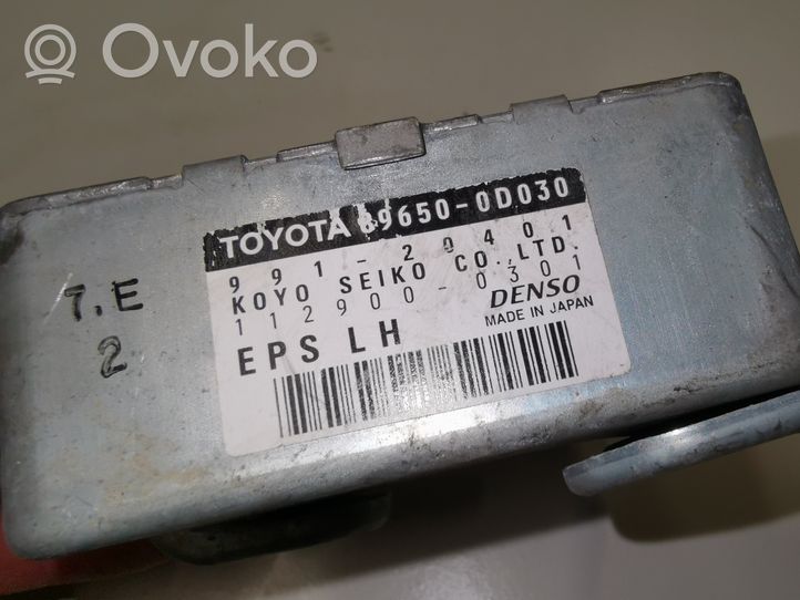 Toyota Yaris Unité de commande / calculateur direction assistée 896500D030