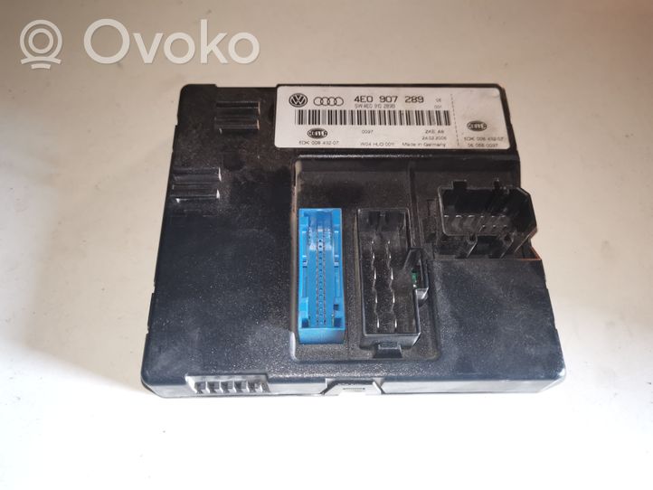 Audi A8 S8 D3 4E Module confort 4E0907289