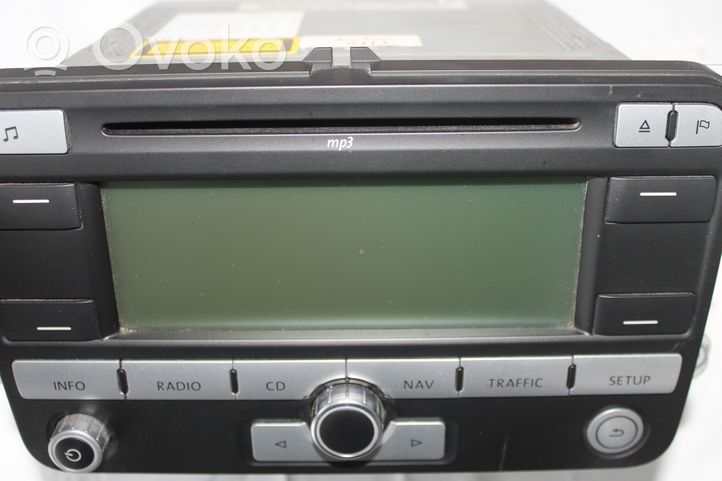 Volkswagen Touran I Panel / Radioodtwarzacz CD/DVD/GPS 1K0035191D