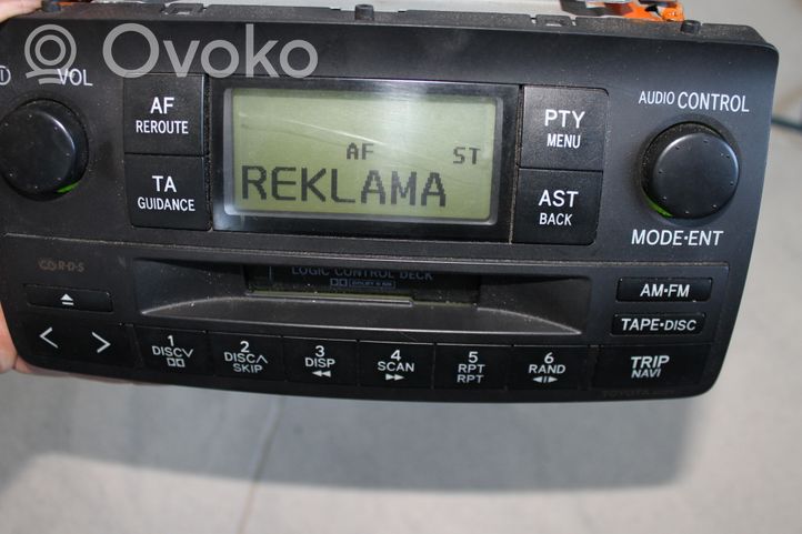 Toyota Corolla E120 E130 Radio/CD/DVD/GPS-pääyksikkö 8612002250