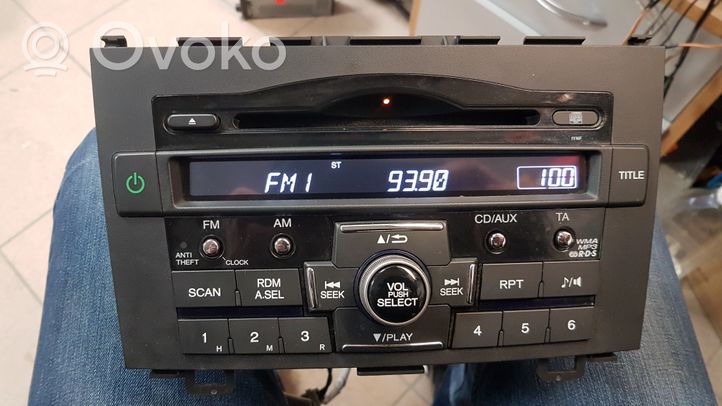 Honda CR-V Panel / Radioodtwarzacz CD/DVD/GPS 39100SWAG012M1