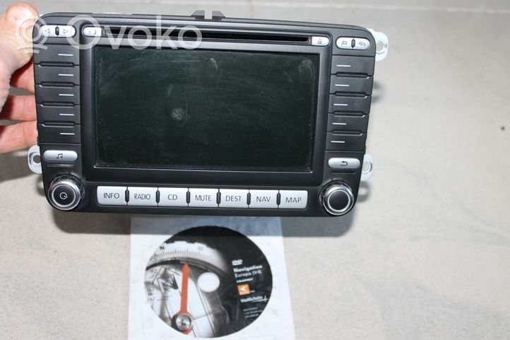 Volkswagen PASSAT B6 Panel / Radioodtwarzacz CD/DVD/GPS 1K0035198C