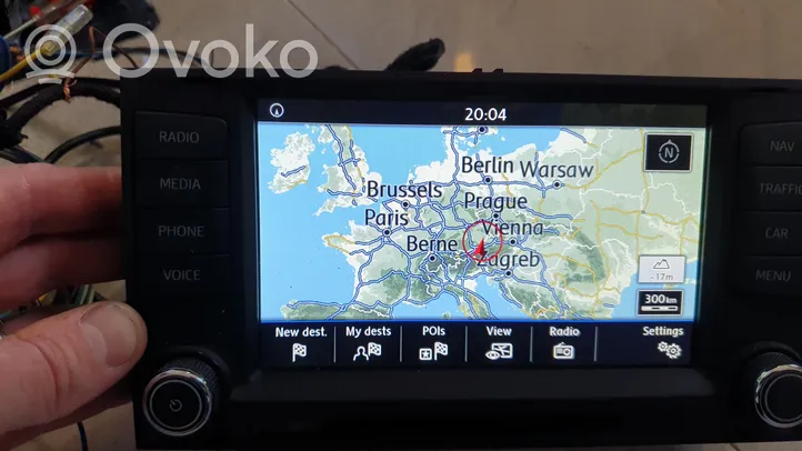 Volkswagen Tiguan Navigacijos žemėlapiai CD/DVD 5NA919866K