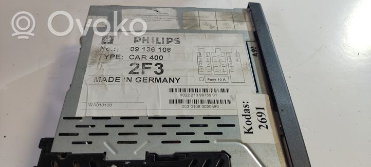 Opel Zafira A Radio/CD/DVD/GPS head unit 09136106