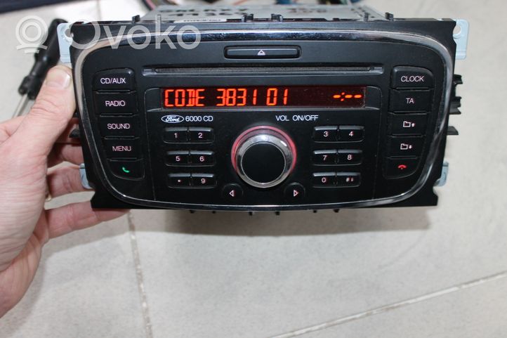 Ford S-MAX Unidad delantera de radio/CD/DVD/GPS BS7T18C815AE