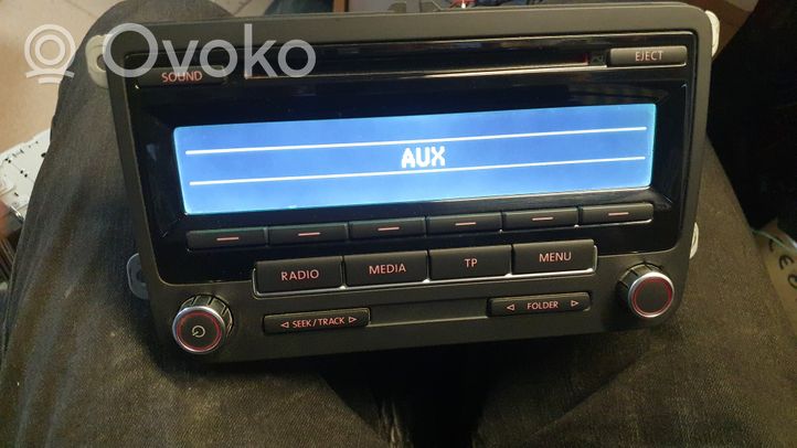 Volkswagen Caddy Radio/CD/DVD/GPS-pääyksikkö 5M0035186J