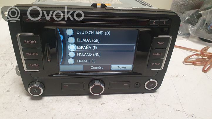 Volkswagen Multivan T5 Radio/CD/DVD/GPS-pääyksikkö 3C0035279