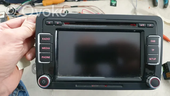 Volkswagen Sharan Radio/CD/DVD/GPS-pääyksikkö 3C8057195AX